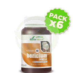 Pack de 6 comprimés d&#39;Hericium Complex 60 mg