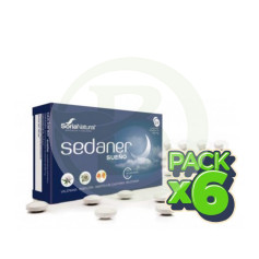 Pack de 6 comprimés Sedaner Sleep 24 comprimés Soria Natural