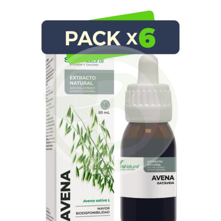 Pack 6x Extracto De Avena Formula Xxi 50Ml. Soria Natural