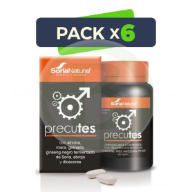 Pack 6x Precutes 60 Comprimidos Soria Natural