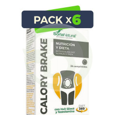 Pack de 6 comprimés Calorybrake 24 comprimés Soria Natural
