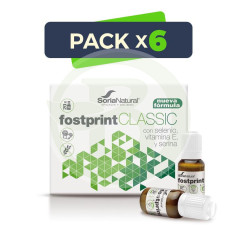 Pack 6x Fost Print Classic 20 Ampoules Soria Natural