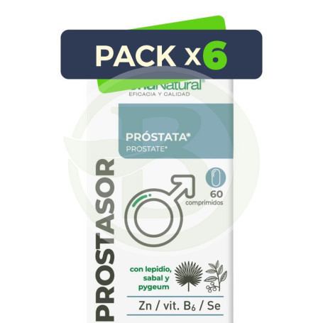 Pack 6x Prostasor 60 Comprimidos Soria Natural