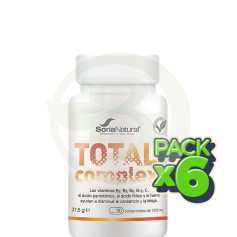 Pack 6x Total Complex 30 Comprimés Soria Natural