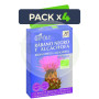 Pack 4x Bipole Rábano Negro y Alcachofa 20 Ampollas Intersa
