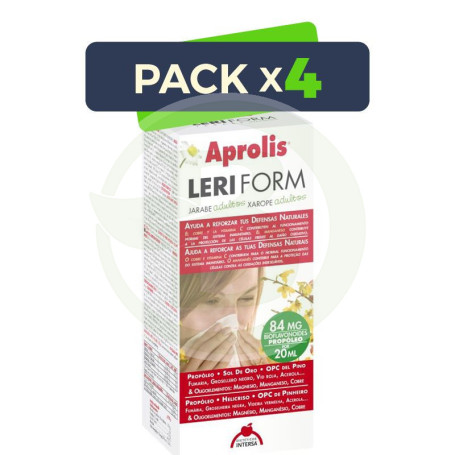 Pack 4x Aprolis Leriform Adultos Intersa
