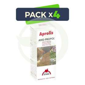 Pack 4x Aprolis Ang-Propol Spray Bucal Intersa