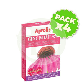 Pack 4x Aprolis Gengivitaform 20 Ampollas Intersa