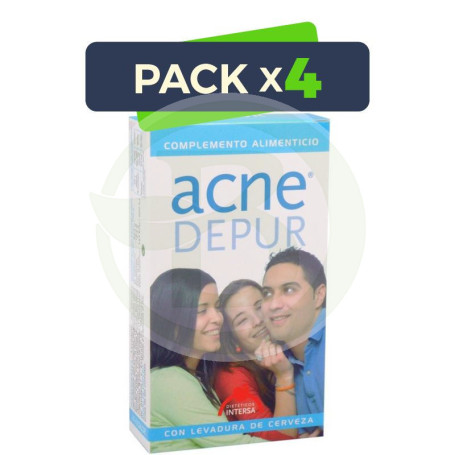Pack 4x ACN Depur 60 Cápsulas Intersa