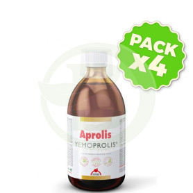 Pack 4x Aprolis Yemoprolis Gold Syrup 500Ml. Intersa