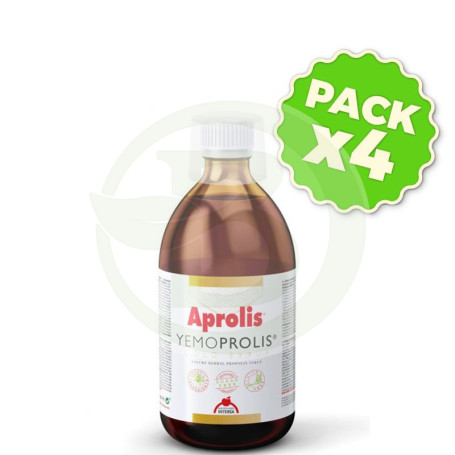 Pack 4x Aprolis Yemoprolis Gold Syrup 500Ml. Intersa