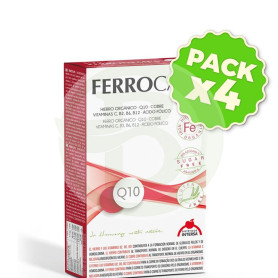 Pack 4x Bipole Ferrocaps 60 Cápsulas Intersa