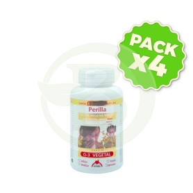 Pack 4x Aceite de Perilla BIO 120 Perlas Intersa
