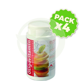 Pack 4x Oligovitamin 60 Cápsulas Intersa