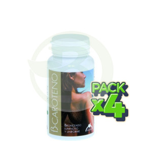 Pack 4x Beta Caroteno 40 Perlas Intersa