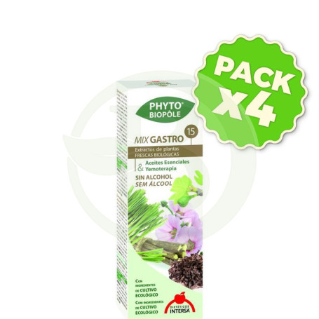 Pack 4x Phyto-Bipole 15 Mix-Gastro 50Ml. Intersa