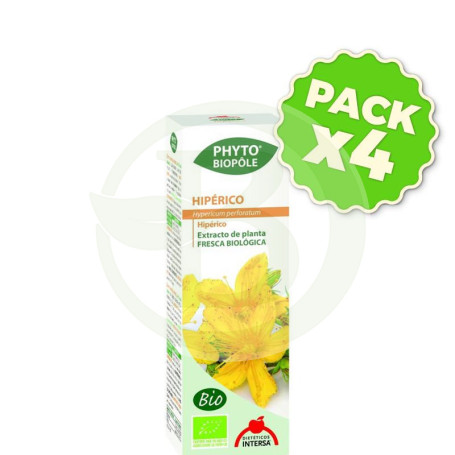 Pack 4x Phyto-Biopole Hipérico BIO 50Ml. Intersa
