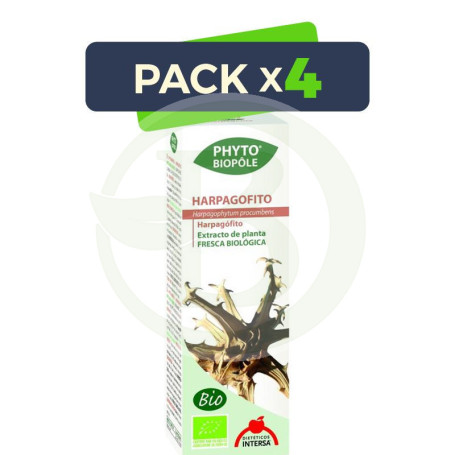 Pack 4x Phyto-Biopole Harpagofito BIO 50Ml. Intersa