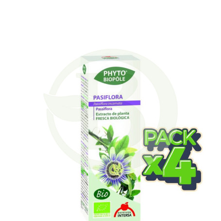 Pack 4x Phyto-Biopole Pasiflora BIO 50Ml. Intersa