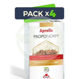 Pack 4x Aprolis Proponorm 60 Cápsulas Intersa