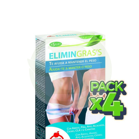 Pack 4x Elimin Grass 60 Cápsulas Intersa
