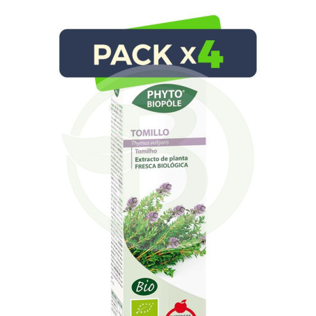 Pack 4x Phyto-Biopole Tomillo Bio 50Ml. Intersa