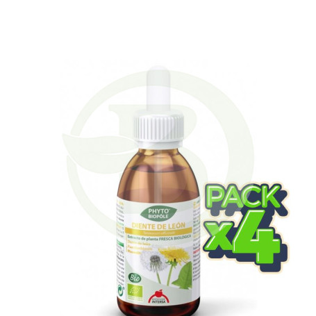 Pack 4x Phyto-Biopole Diente De Leon Bio 50Ml. Intersa