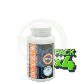 Pack 4x Oxiprotect-In Super Antiox 60 Perlas Intersa
