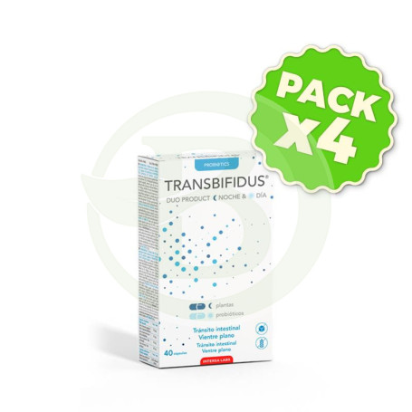 Pack 4x Transbifidus 40 Capsulas Intersa