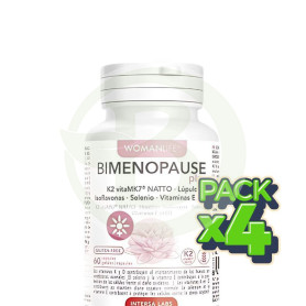 Pack 4x Bimenopause Plus 60 Cápsulas Intersa