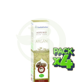 Pack 4x Aceite Seco de Argán Bio 100Ml. Esential Aroms