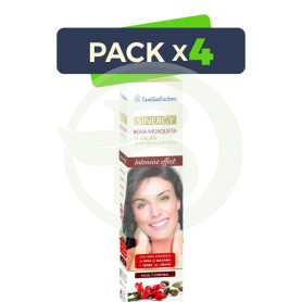 Pack 4x Sinergy Rosa Mosqueta y Argán 100Ml. Esential Aroms