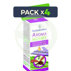 Pack 4x Aromamoskit 15Ml. Esential Aroms