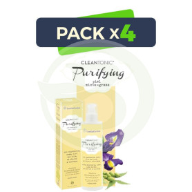 Pack 4x Cleantonic Purifying Piel Mixta-Grasa 200Ml. Esential Aroms
