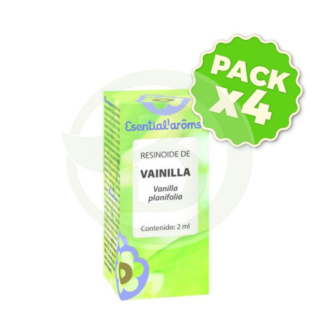 Pack 4x Absoluto De Vainilla 2Ml. Esential Aroms