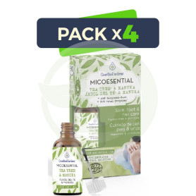 Pack 4x Micoesential Árbol de Té y Manuka 10Ml. Esential Aroms
