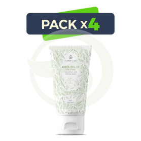 Pack 4x Mascarilla Exfoliante de Árbol de Té 50Ml. Esential Aroms