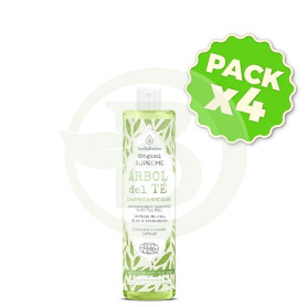 Pack 4x Champú Anticaspa con Árbol de Té 200Ml. Esential Aroms