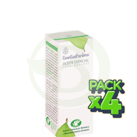 Pack 4x Aceite Esencial Cardamomo 30Ml. Esential Aroms