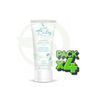 Pack 4x Crema de Pañal Bebé 75Ml. Esential Aroms