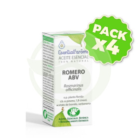 Pack 4x Aceite Esencial Romero Abv 30Ml Esential Aroms
