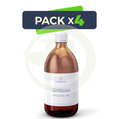 Pack 4x Huile de Massage Sensuelle 1L Esential Aroms