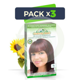 Pack 3x Tinte 5.5 Caoba 140Ml. Corpore Sano
