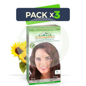 Pack 3x Tinte 5.7 Chocolate 140Ml. Corpore Sano