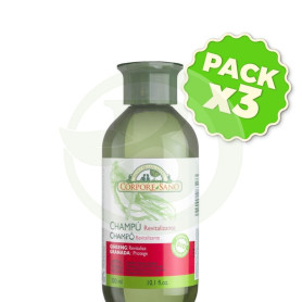 Pack 3x Champú Revitalizante 300Ml. Corpore Sano