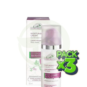Pack 3x Crema Hidratante Pieles Mixtas CMV 50Ml. Corpore Sano