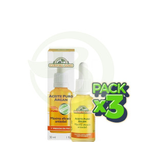 Pack 3x Aceite 100% Argán 30Ml. Corpore Sano
