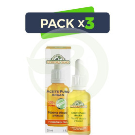 Pack 3x Aceite Natural De Argán 30Ml. Corpore Sano