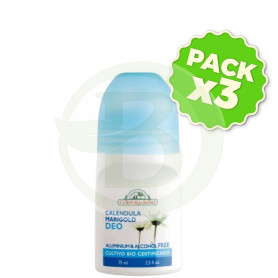 Pack 3x Desodorante Caléndula 75Ml. Corpore Sano
