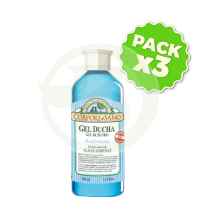 Pack 3x Gel De Baño Algas Marina 500Ml. Corpore Sano